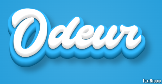 Odeur Effet de texte