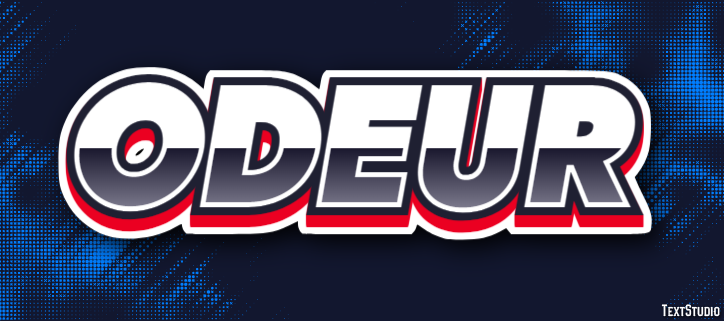 Odeur Effet de texte