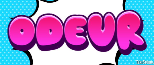 Odeur Effet de texte