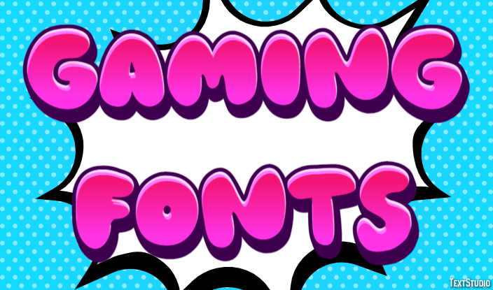 Gaming Fonts Texteffekt