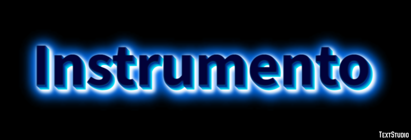 Instrumento Effetto testo
