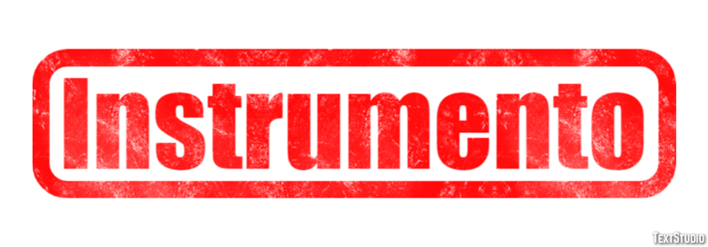 Instrumento Effetto testo
