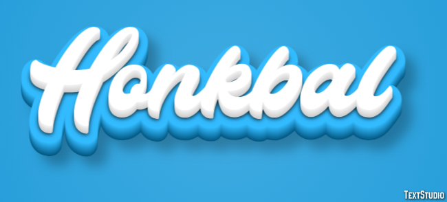 Honkbal Effet de texte