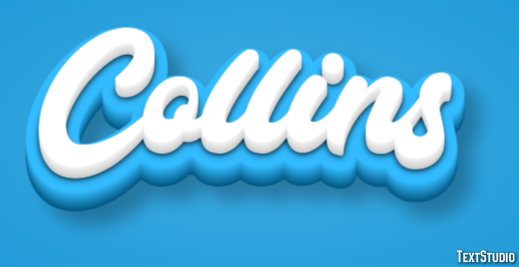 Collins Tekst effect
