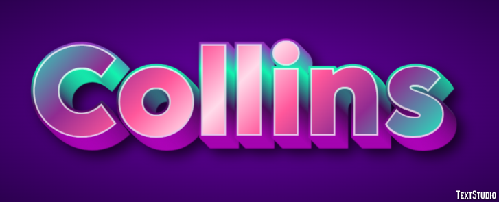 Collins Tekst effect