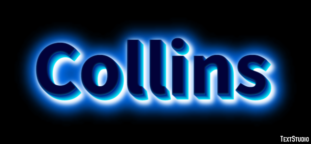 Collins Tekst effect