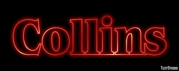 Collins Tekst effect