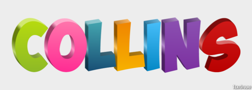 Collins Tekst effect