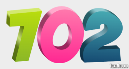702 Text Effect
