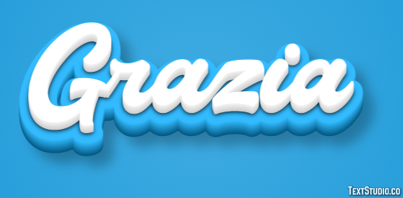 Grazia Effetto testo