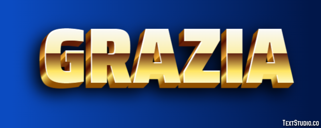 Grazia Effetto testo