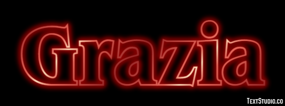 Grazia Effetto testo