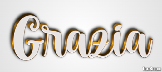 Grazia Effetto testo