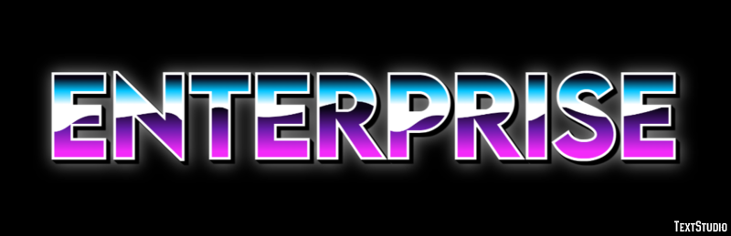 Enterprise Effetto testo