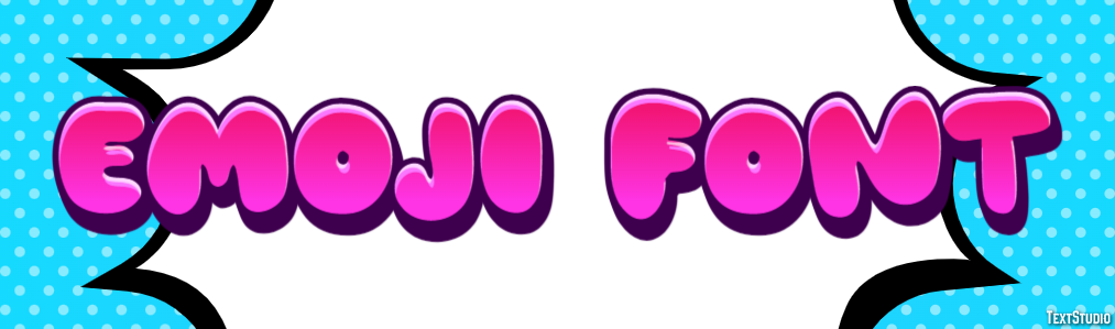 Emoji Font テキスト効果