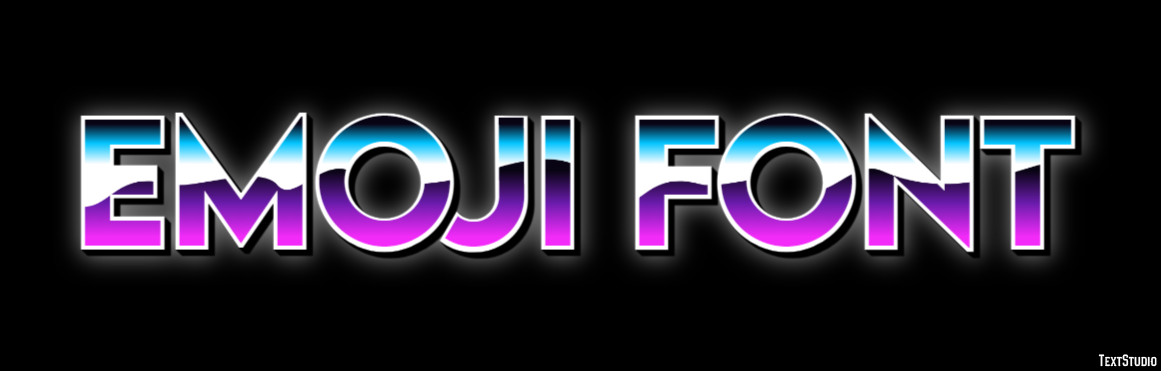 Emoji Font Text Effect