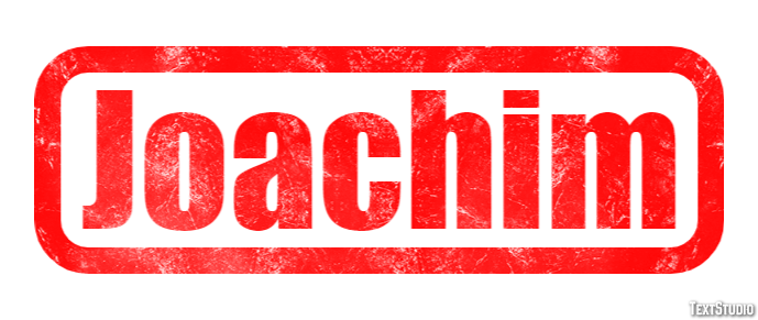 Joachim Efekt tekstowy