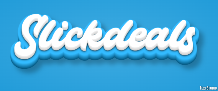 Slickdeals Efeito de texto