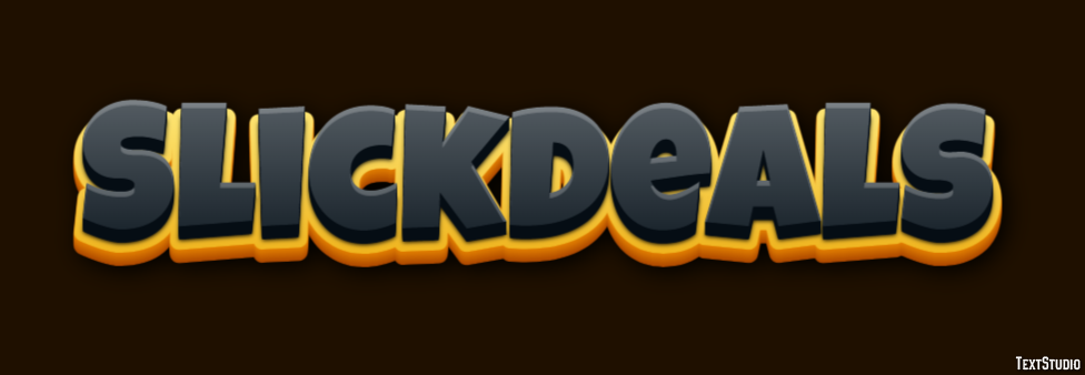Slickdeals Efeito de texto