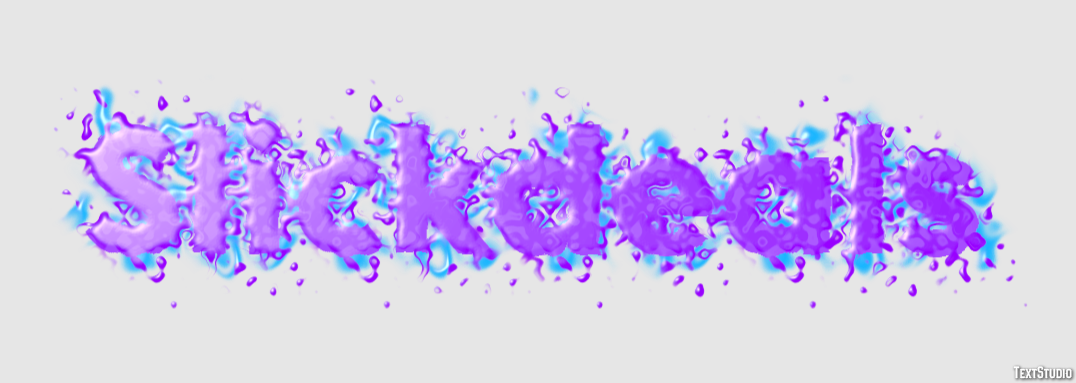 Slickdeals Efeito de texto