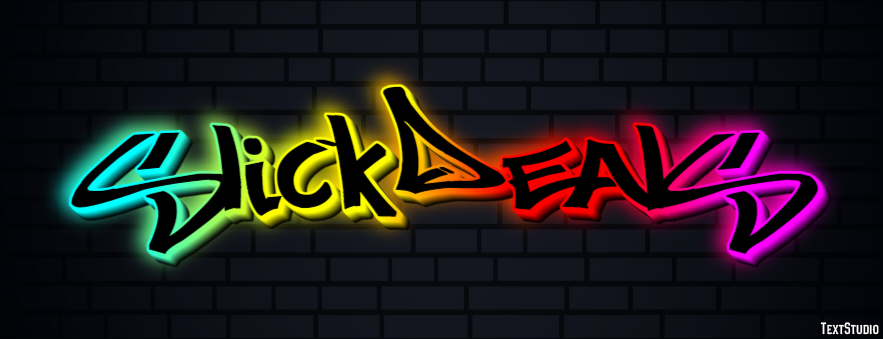 Slickdeals Efeito de texto