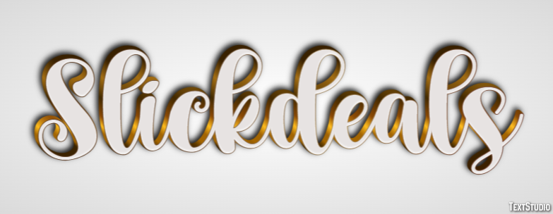 Slickdeals Efeito de texto