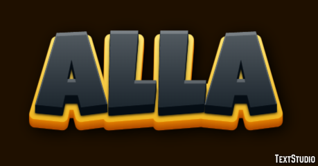 Alla Text Effect