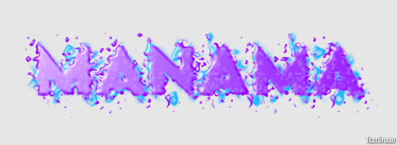 Manama Effetto testo