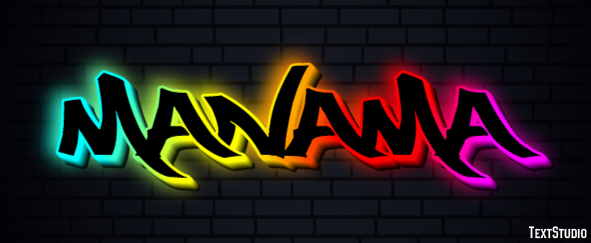 Manama Efekt tekstowy