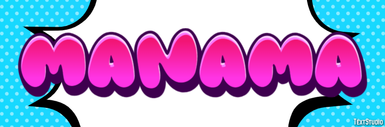 Manama Efekt tekstowy