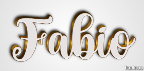 Fabio Эффект текста