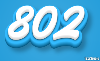 802 Text Effect