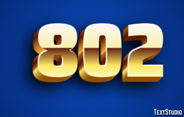 802 Text Effect