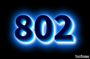802 Text Effect