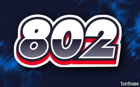 802 Text Effect