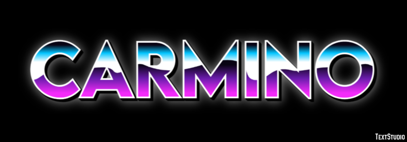 Carmino Effetto testo