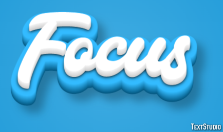 Focus Text Effect