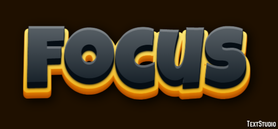 Focus Text Effect