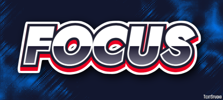 Focus Text Effect