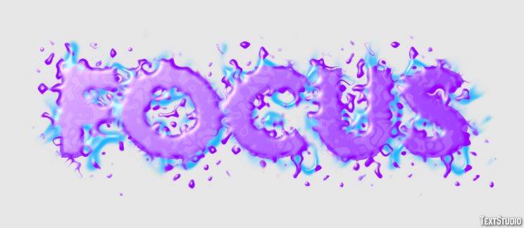 Focus Text Effect