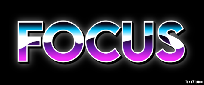 Focus Text Effect