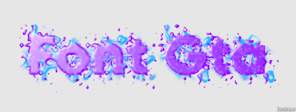 Font Gta Text Effect