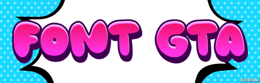 Font Gta Text Effect