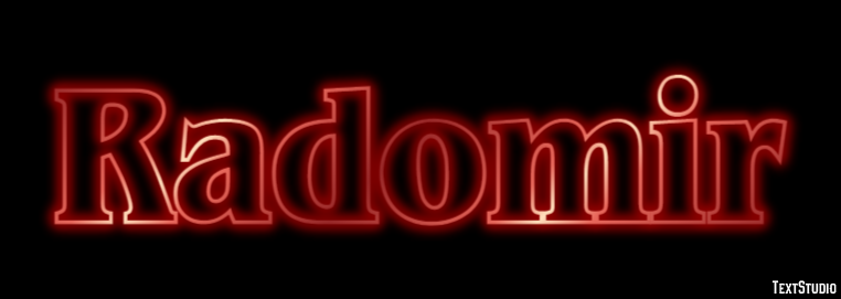 Radomir Efekt tekstowy