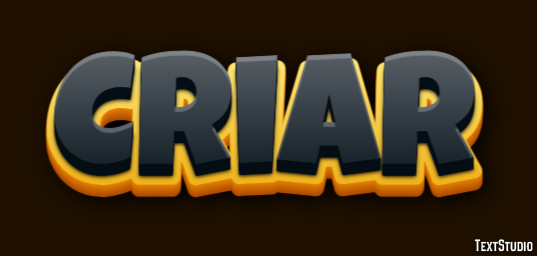 Criar Efeito do texto