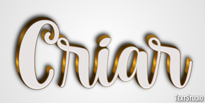 Criar Efeito de texto