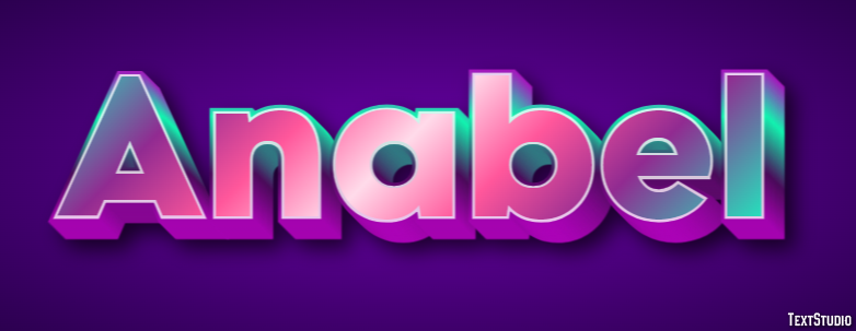 Anabel Text Effect