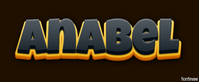 Anabel Text Effect
