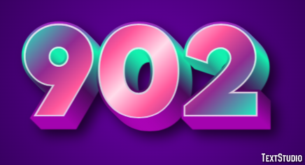 902 Text Effect