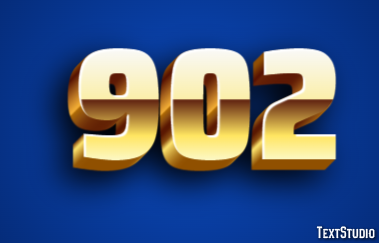 902 Text effect